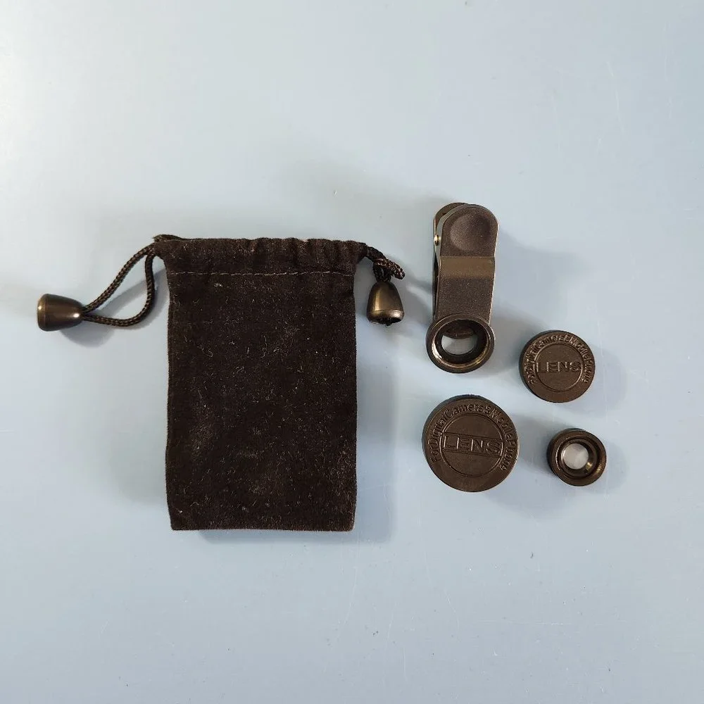 CELL PHONE CAMERA LENS, FISH EYE, MACRO, WIDE ANGLE, ATTACHMENTS